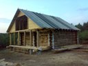 строительство дачных бревенчатых домиков