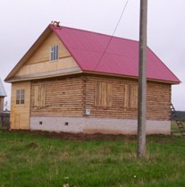 Дом из бруса в Чухломе